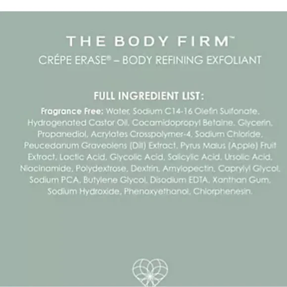 Crepe Erase Body Firm Body Refining Exfoliant Citrus 10 Fl Oz - Picture 3 of 6